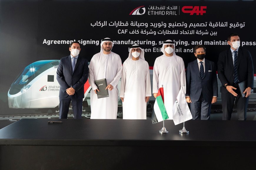 CAF TO SUPPLY PASSENGER TRAINS FOR ETIHAD RAIL IN THE UNITED ARAB EMIRATES